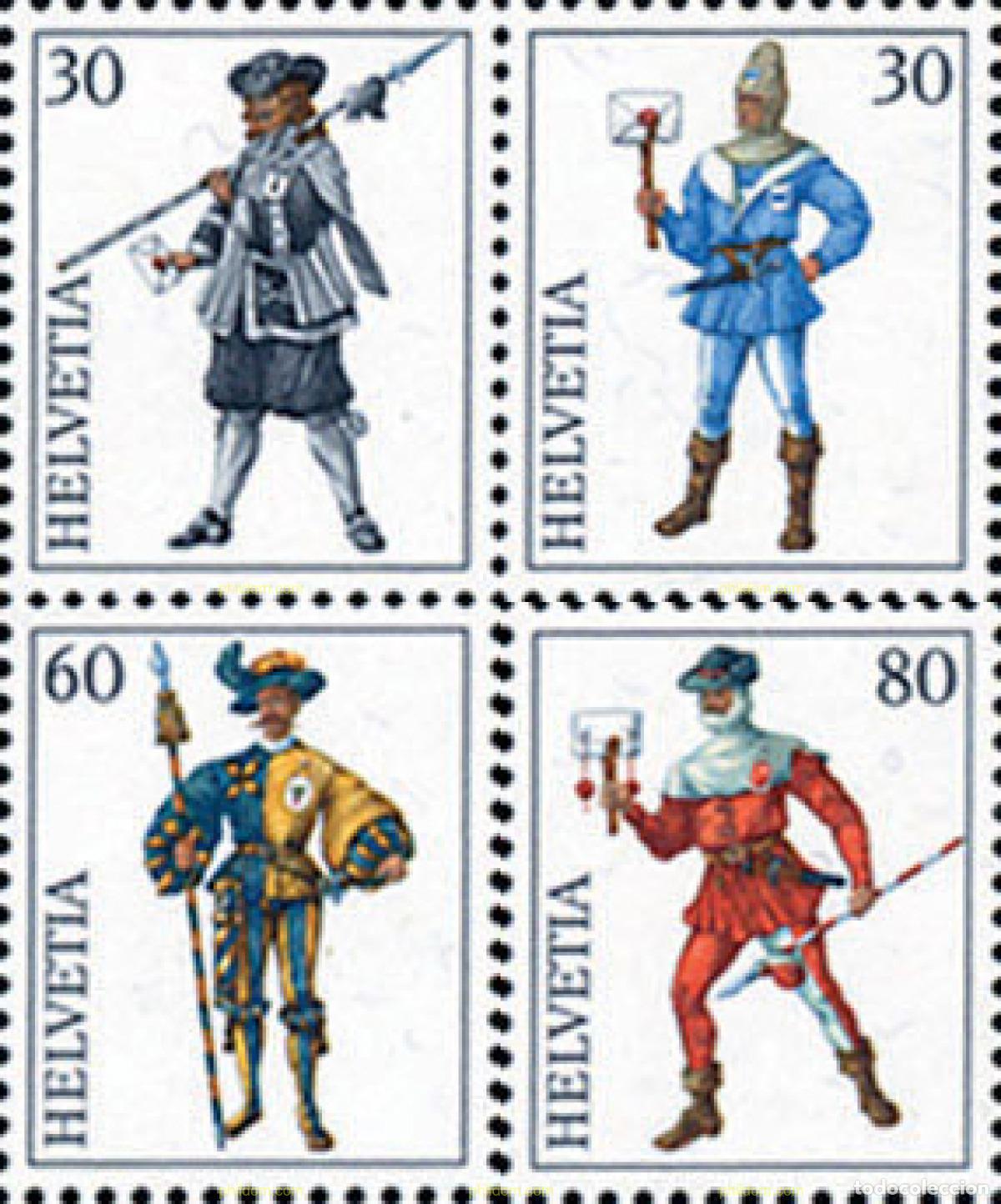 Sellos: 109071 MNH SUIZA 1974 INTERNABA 1974. CENTENARIO DE LA UPU