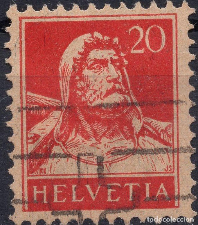 Sellos: SUIZA 1924 STAMP MICHEL CH 166