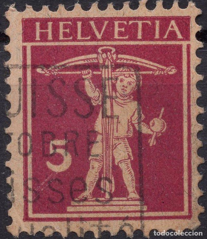 Sellos: SUIZA 1917 STAMP MICHEL CH 137X