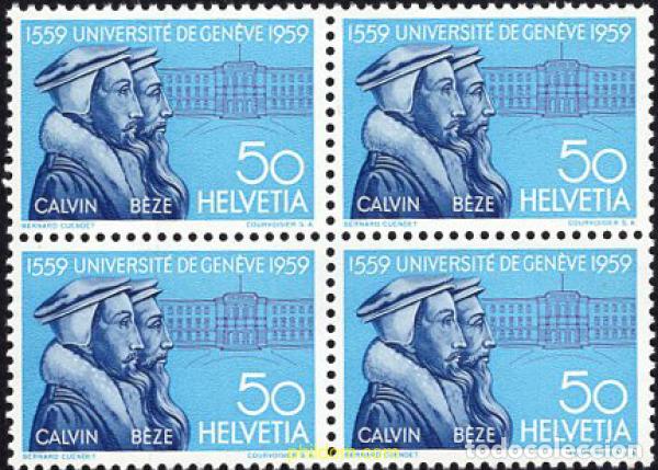 Sellos: 666301 MNH SUIZA 1959 SERIE DE PROPAGANDA