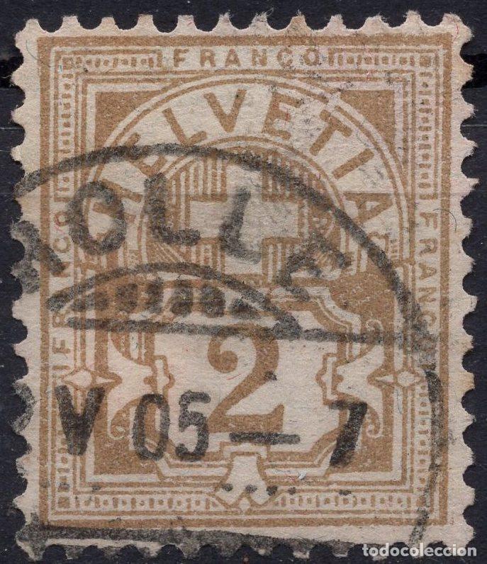 Sellos: SUIZA 1894 STAMP MICHEL CH 50YA