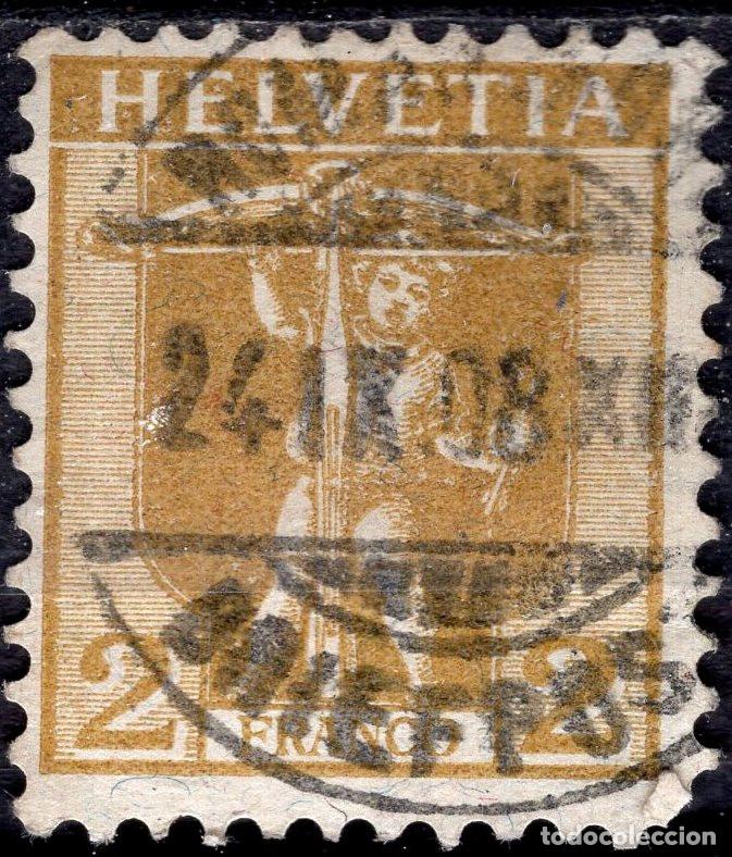 Sellos: SUIZA 1907 STAMP MICHEL CH 95