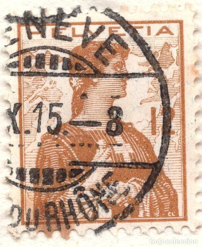 Sellos: SUIZA 1909 STAMP MICHEL CH 115