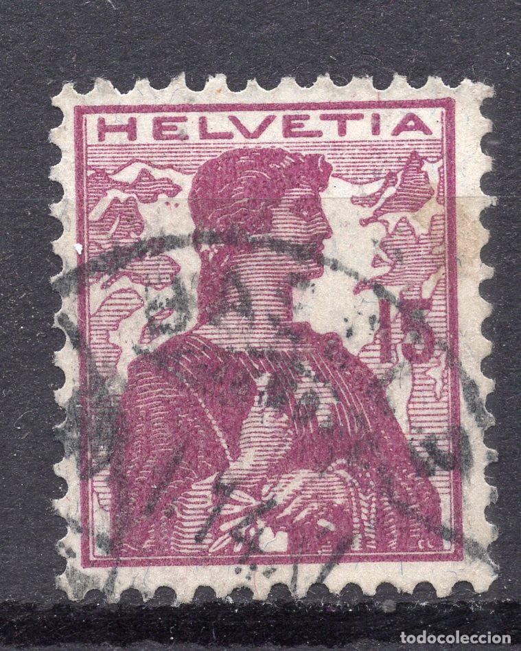 Sellos: SUIZA 1909 STAMP MICHEL CH 116