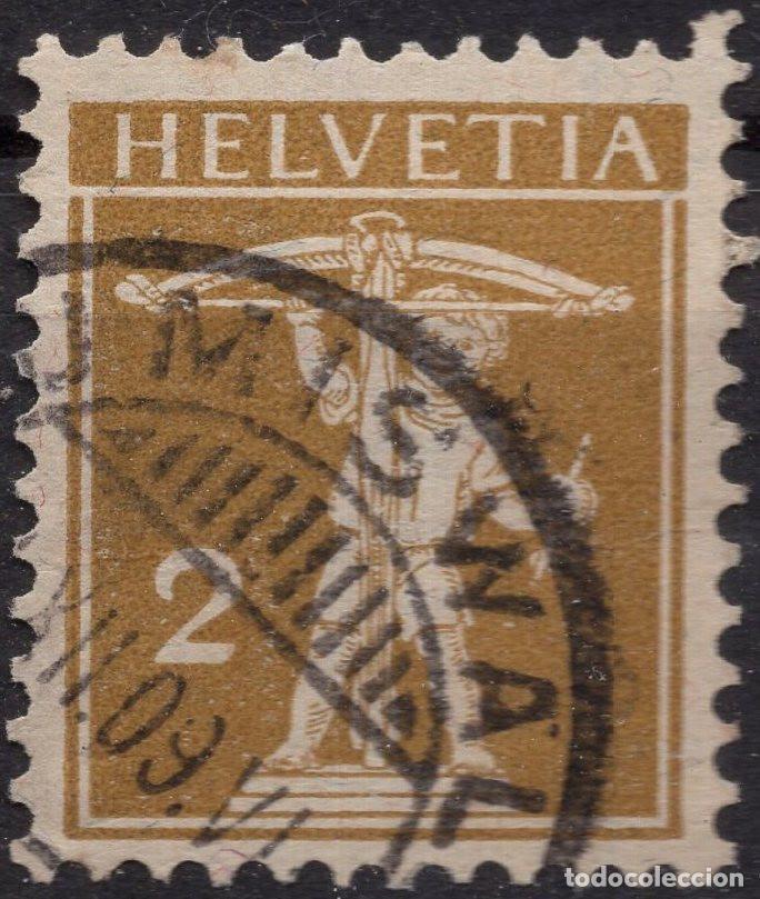 Sellos: SUIZA 1909 STAMP MICHEL CH 111I