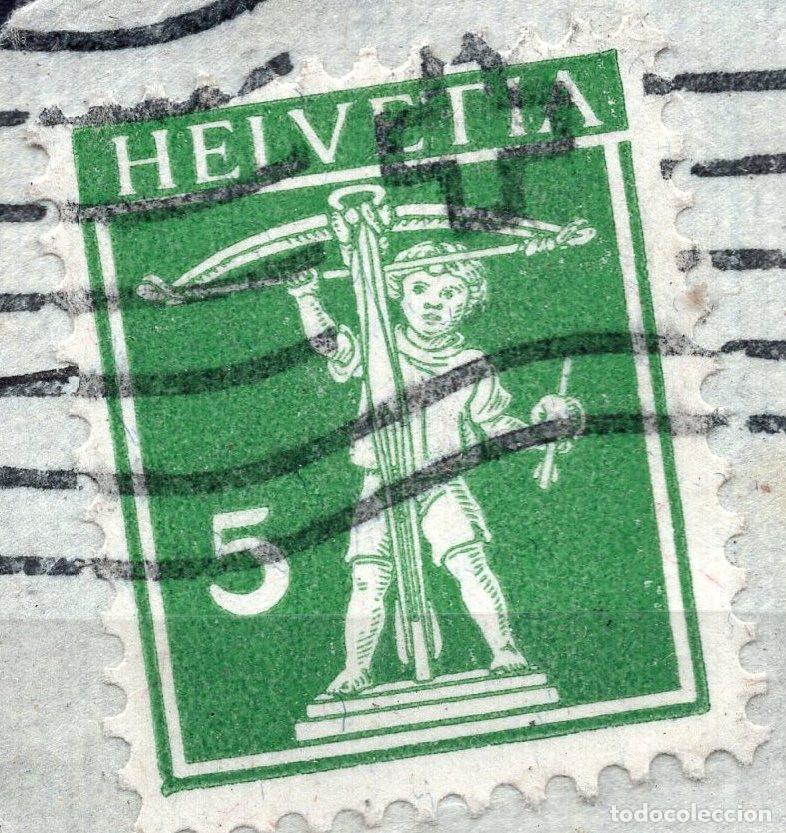 Sellos: SUIZA 1909 STAMP MICHEL CH 113I