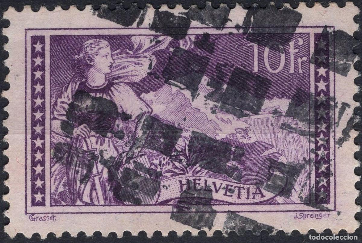 Sellos: SUIZA 1914 STAMP MICHEL CH 123
