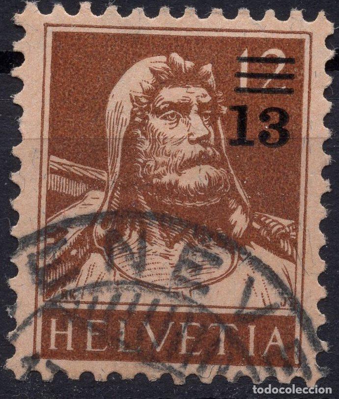 Sellos: SUIZA 1915 STAMP MICHEL CH 126