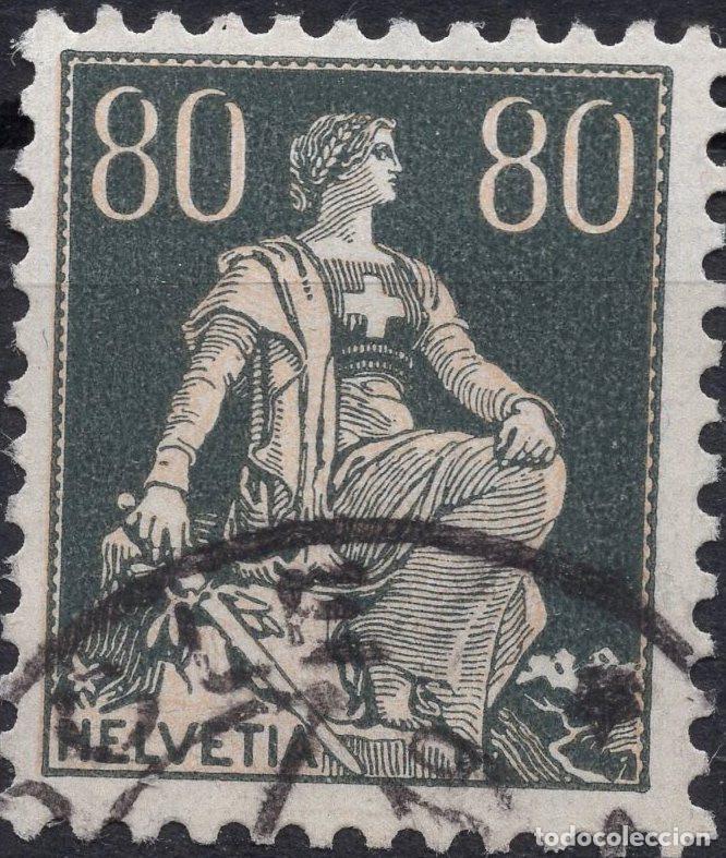 Sellos: SUIZA 1916 STAMP MICHEL CH 141X