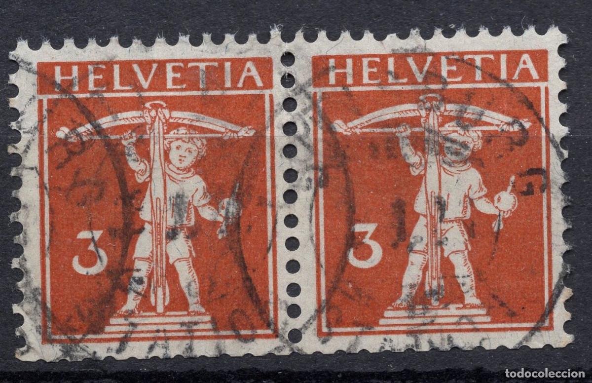 Sellos: SUIZA 1917 STAMP MICHEL CH 137X