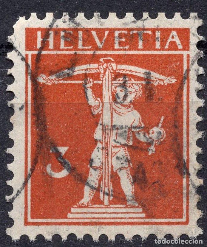 Sellos: SUIZA 1917 STAMP MICHEL CH 137X