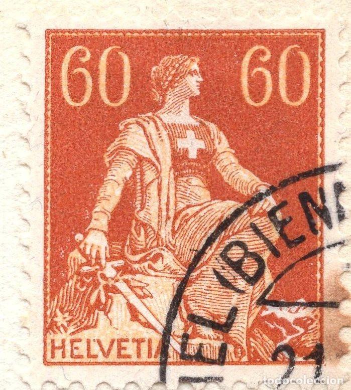 Sellos: SUIZA 1918 STAMP MICHEL CH 140X