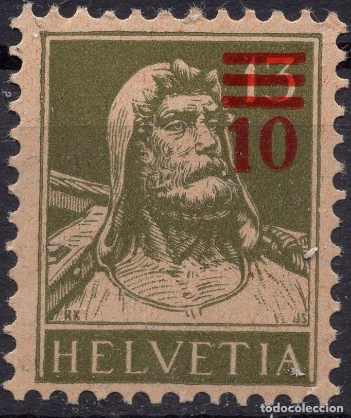 Sellos: SUIZA 1921 STAMP MICHEL CH 159