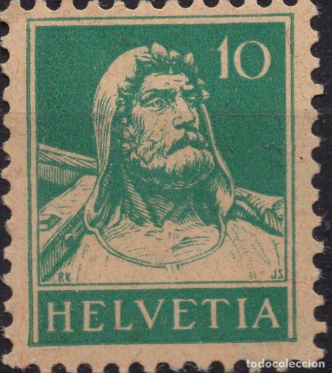 Sellos: SUIZA 1921 STAMP MICHEL CH 164
