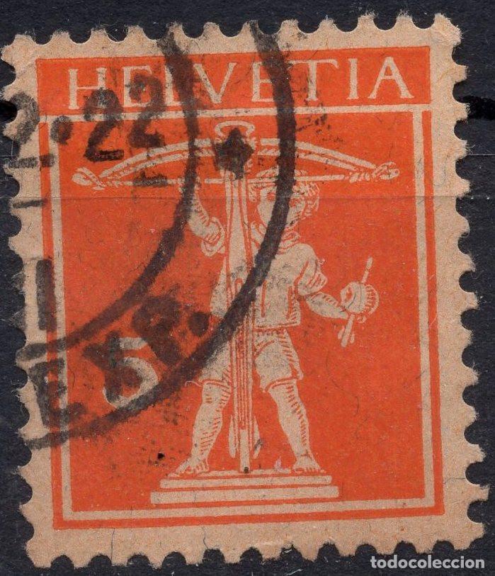 Sellos: SUIZA 1921 STAMP MICHEL CH 162X