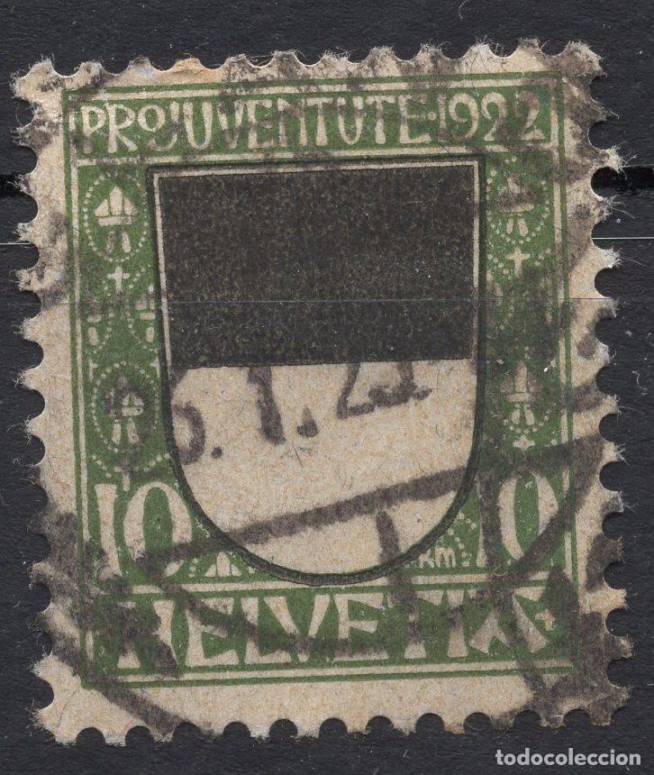 Sellos: SUIZA 1922 STAMP MICHEL CH 176
