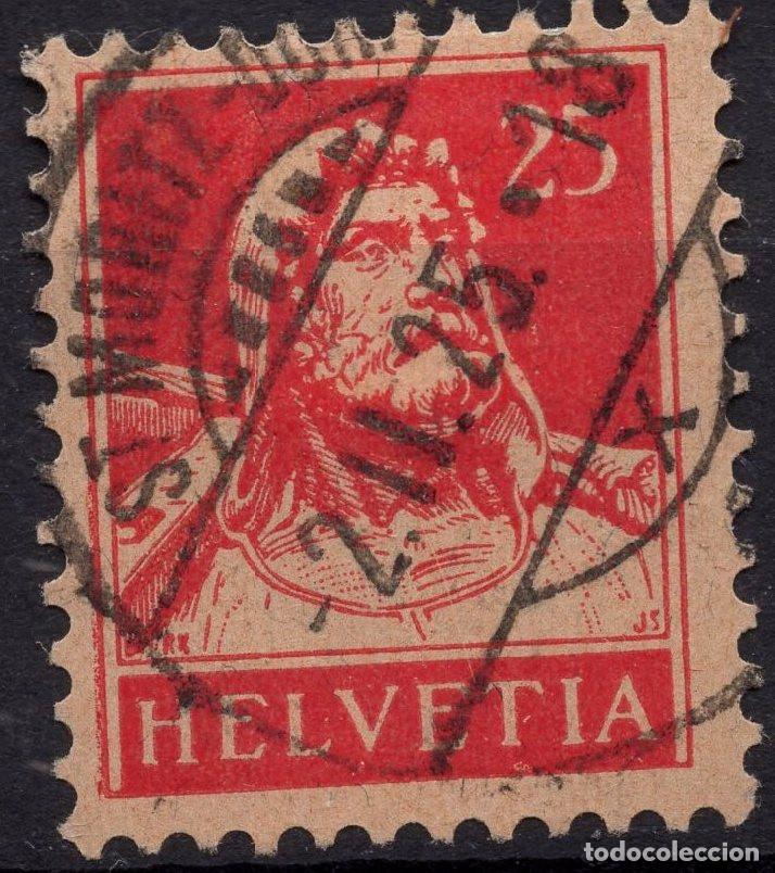 Sellos: SUIZA 1922 STAMP MICHEL CH 168X