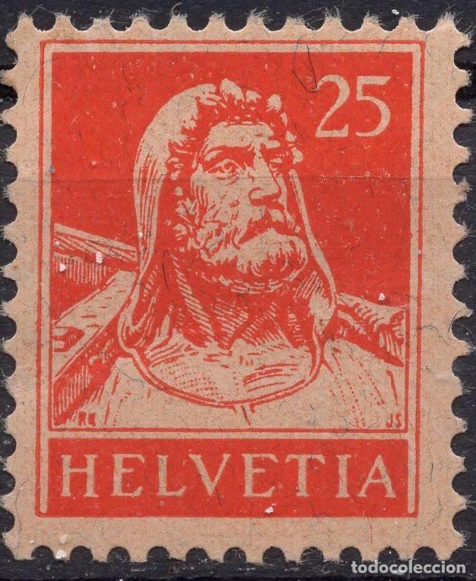 Sellos: SUIZA 1922 STAMP MICHEL CH 168X