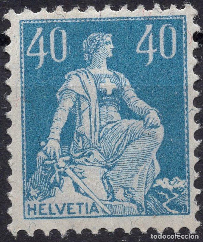 Sellos: SUIZA 1922 STAMP MICHEL CH 170XB