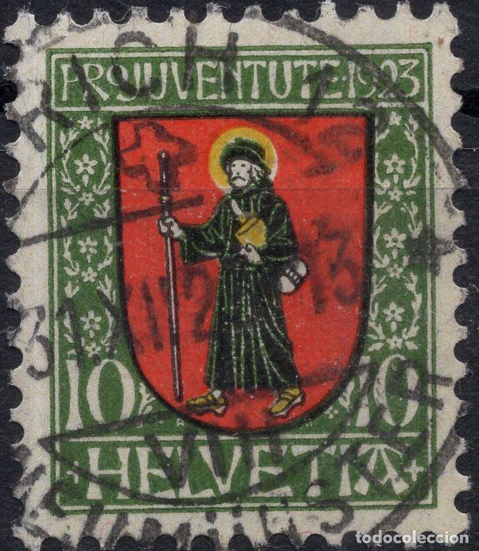 Sellos: SUIZA 1923 STAMP MICHEL CH 186