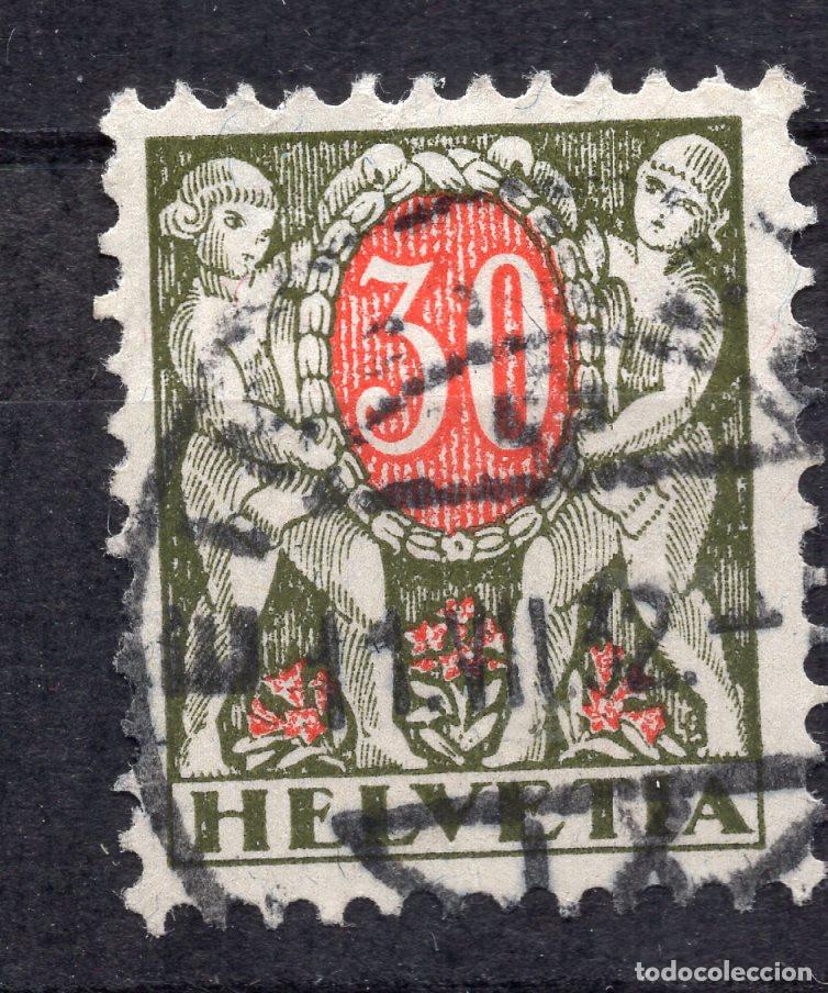 Sellos: SUIZA 1924 STAMP MICHEL CH P47X