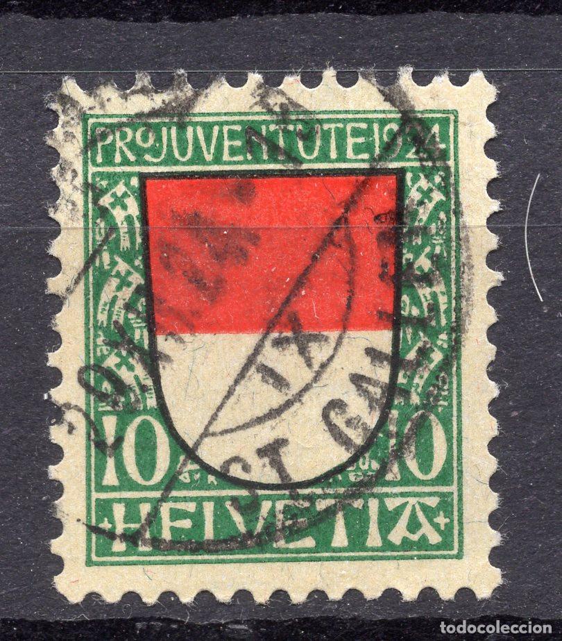 Sellos: SUIZA 1924 STAMP MICHEL CH 210