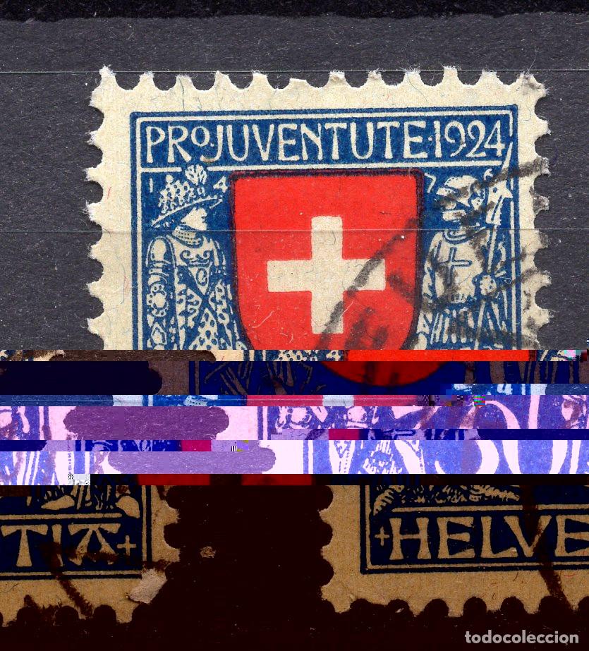 Sellos: SUIZA 1924 STAMP MICHEL CH 212