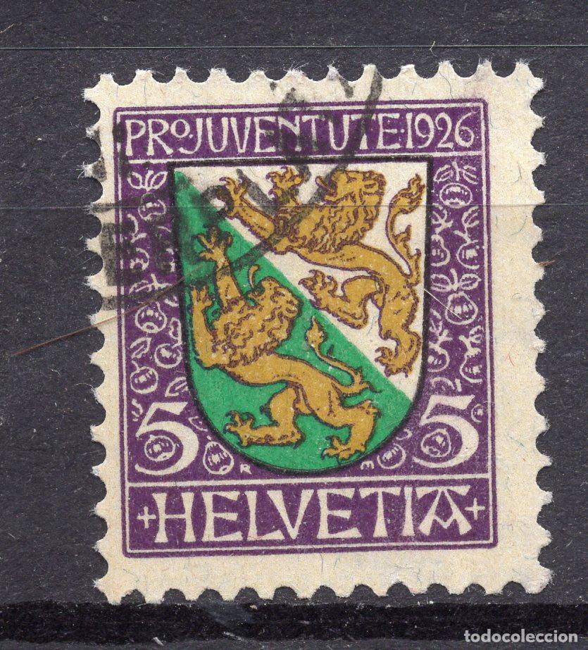 Sellos: SUIZA 1926 STAMP MICHEL CH 218