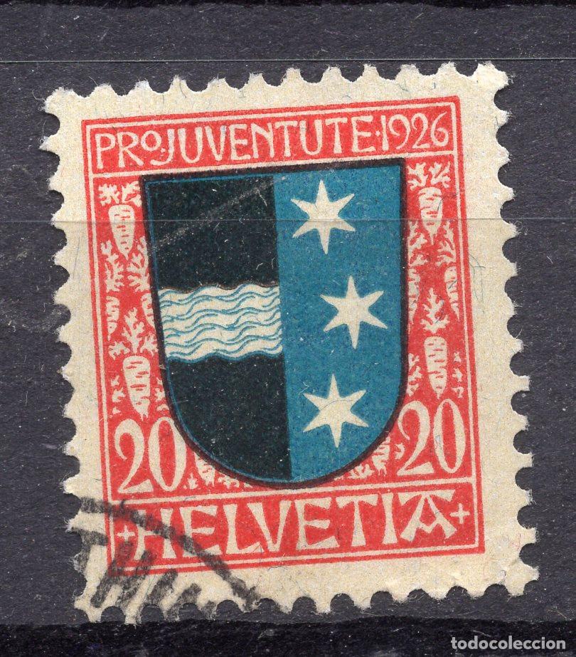 Sellos: SUIZA 1926 STAMP MICHEL CH 220