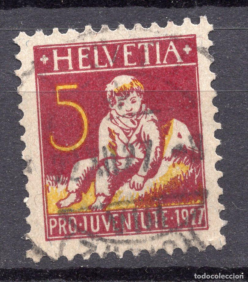Sellos: SUIZA 1927 STAMP MICHEL CH 222