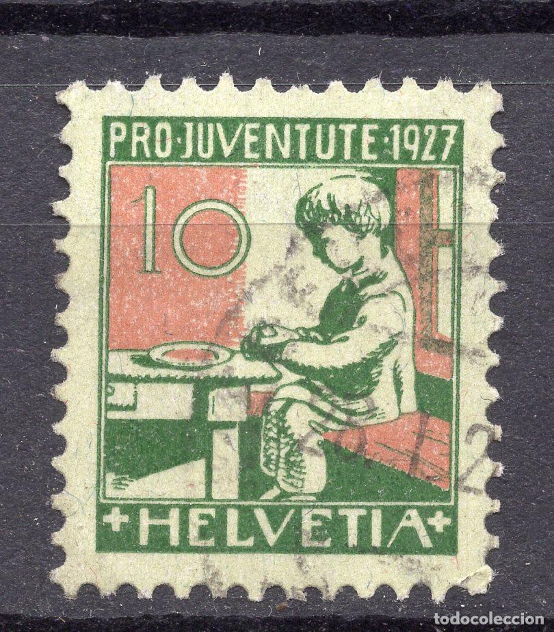 Sellos: SUIZA 1927 STAMP MICHEL CH 223