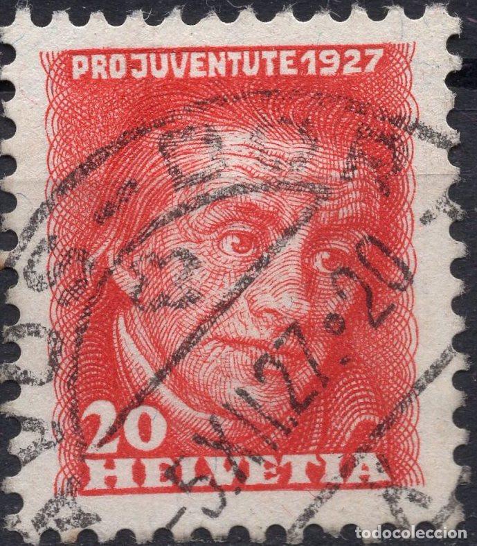 Sellos: SUIZA 1927 STAMP MICHEL CH 224