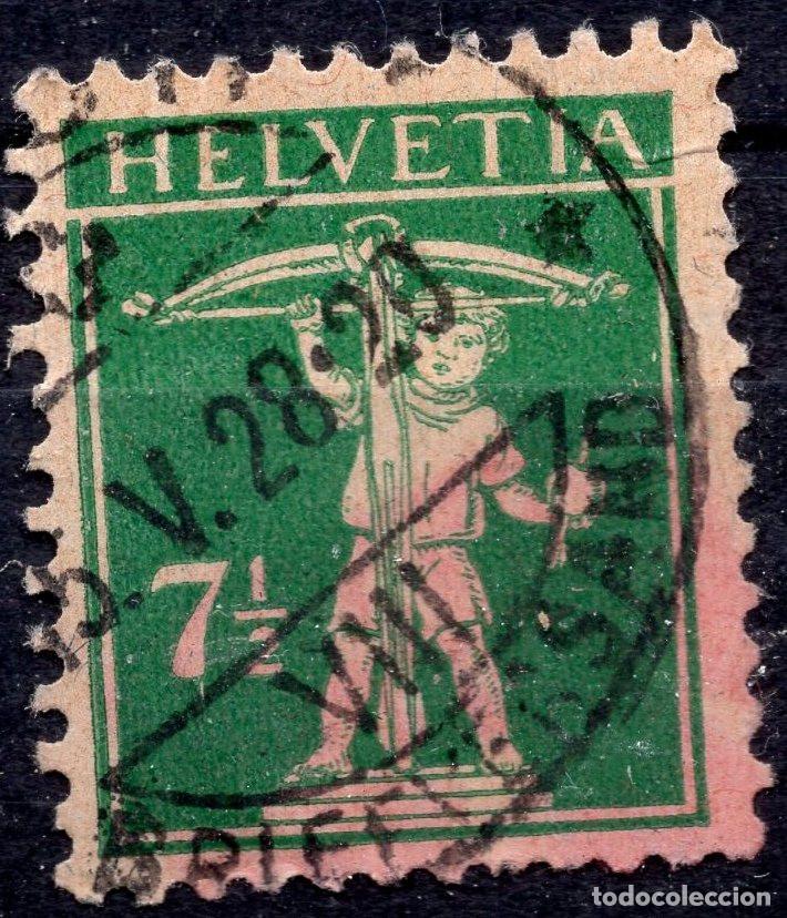 Sellos: SUIZA 1927 STAMP MICHEL CH 202X