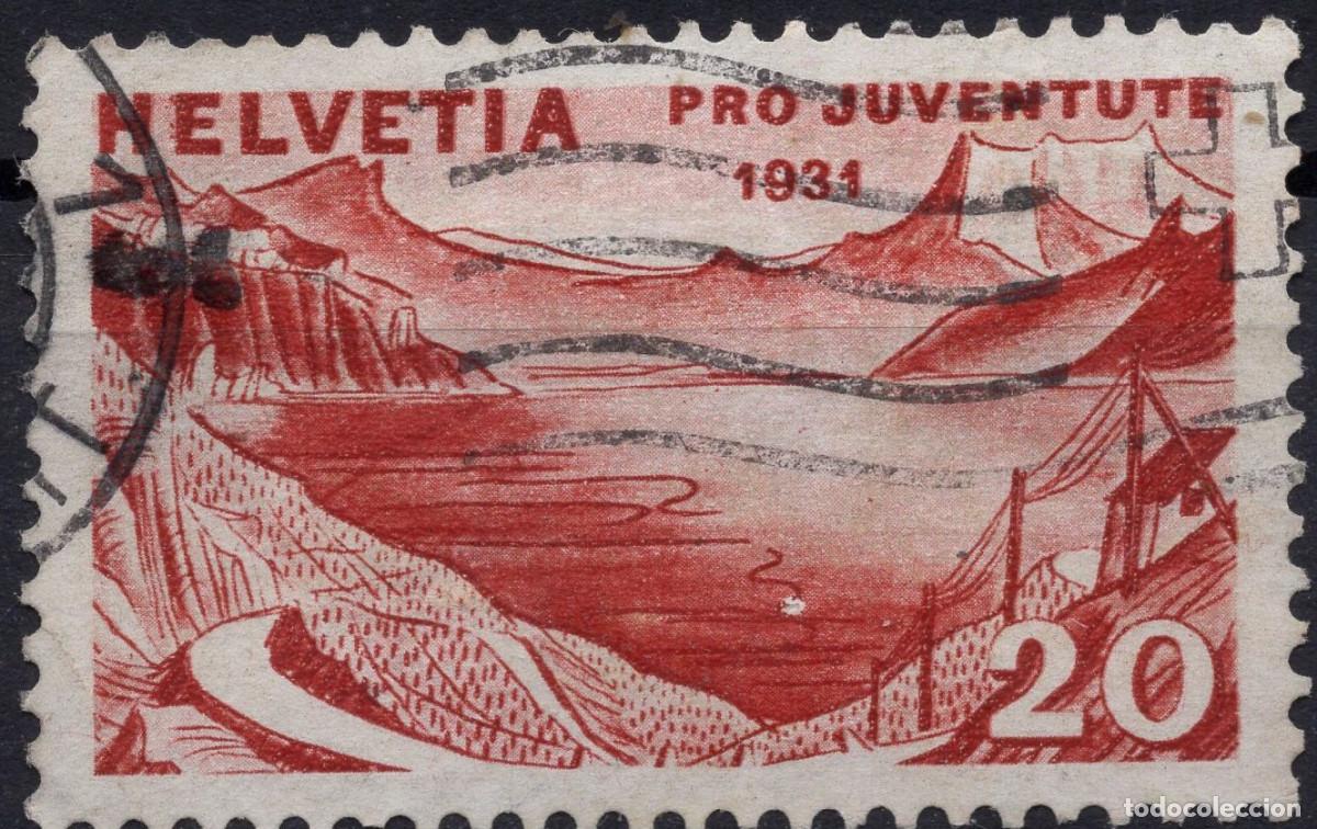 Sellos: SUIZA 1931 STAMP MICHEL CH 248
