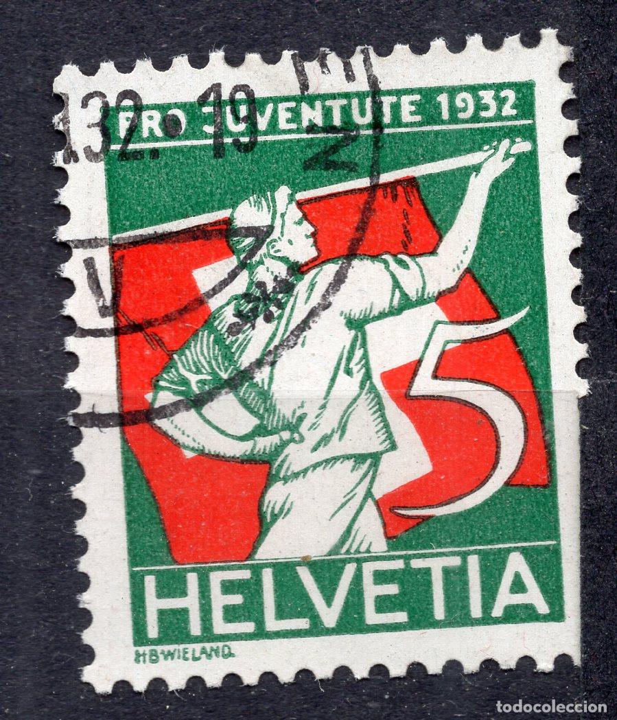 Sellos: SUIZA 1932 STAMP MICHEL CH 262