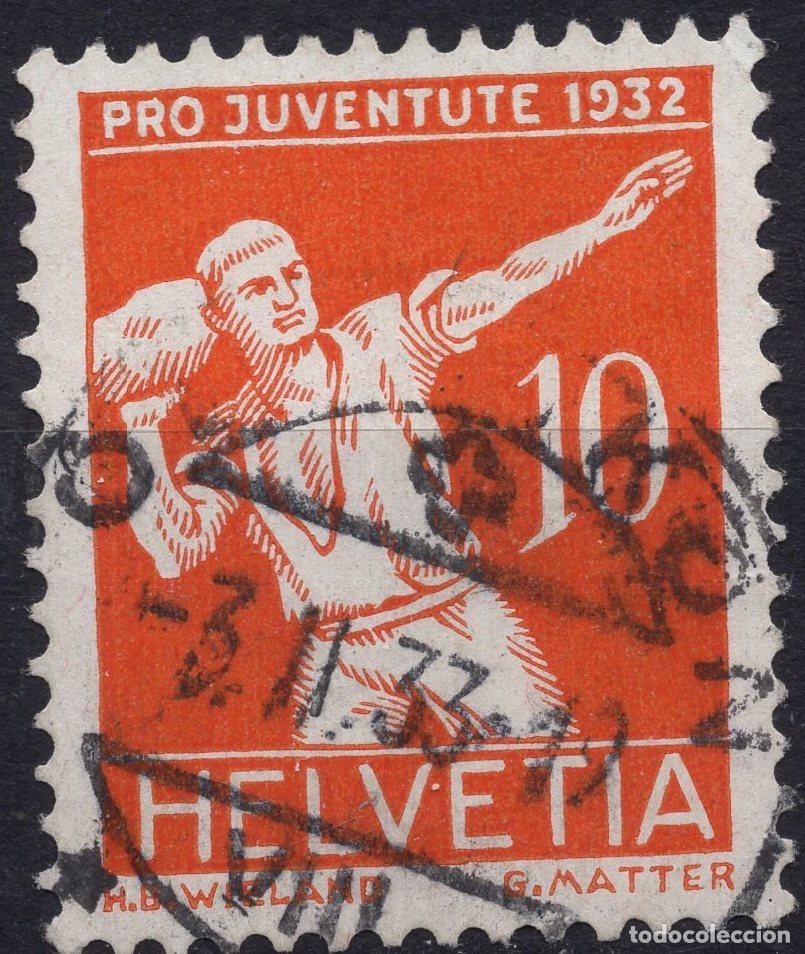 Sellos: SUIZA 1932 STAMP MICHEL CH 263