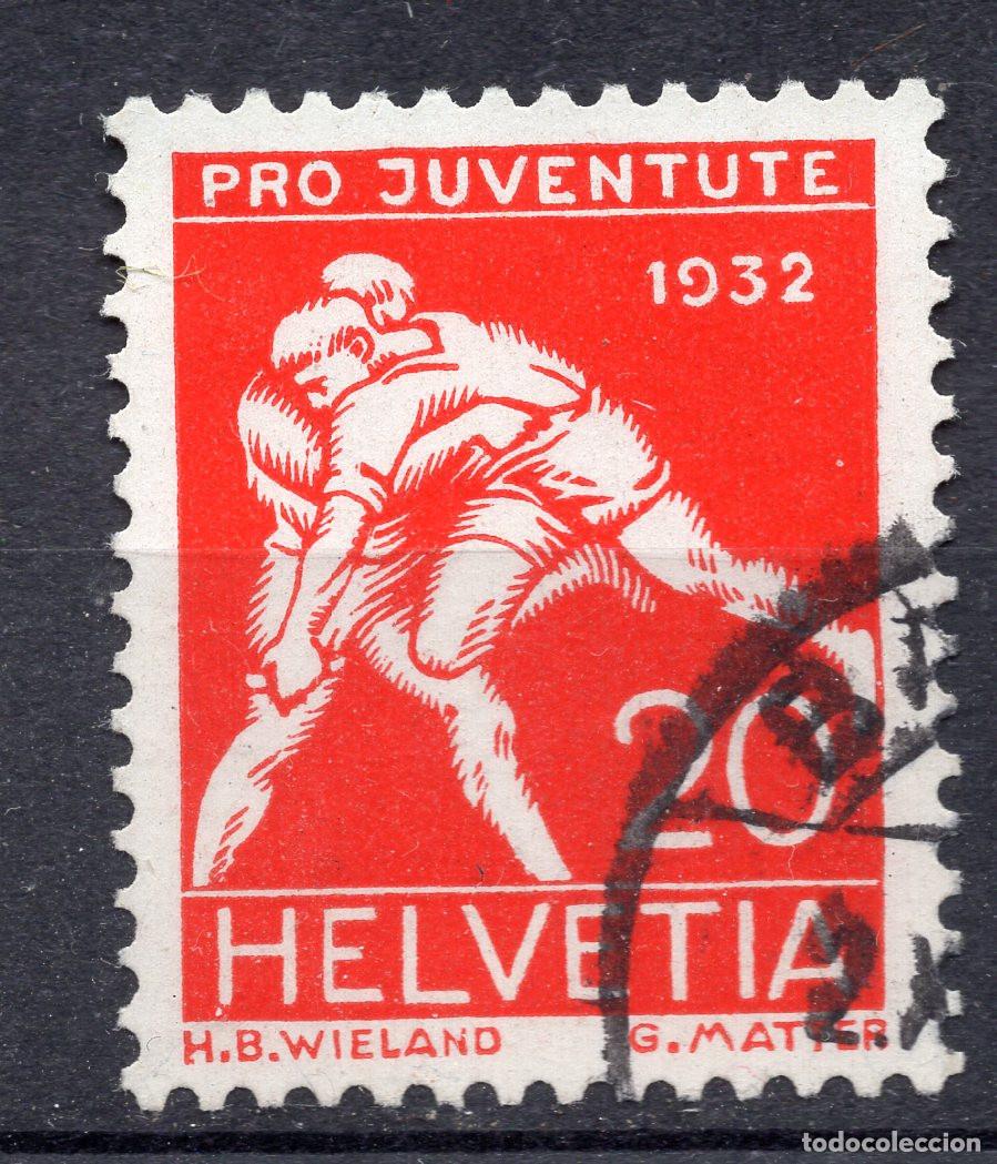 Sellos: SUIZA 1932 STAMP MICHEL CH 264