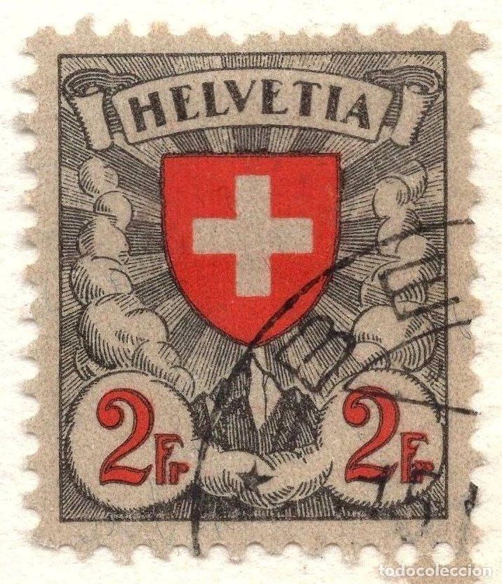 Sellos: SUIZA 1933 STAMP MICHEL CH 197z