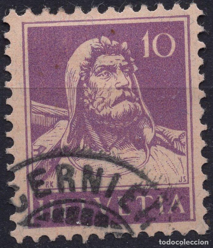 Sellos: SUIZA 1933 STAMP MICHEL CH 204z