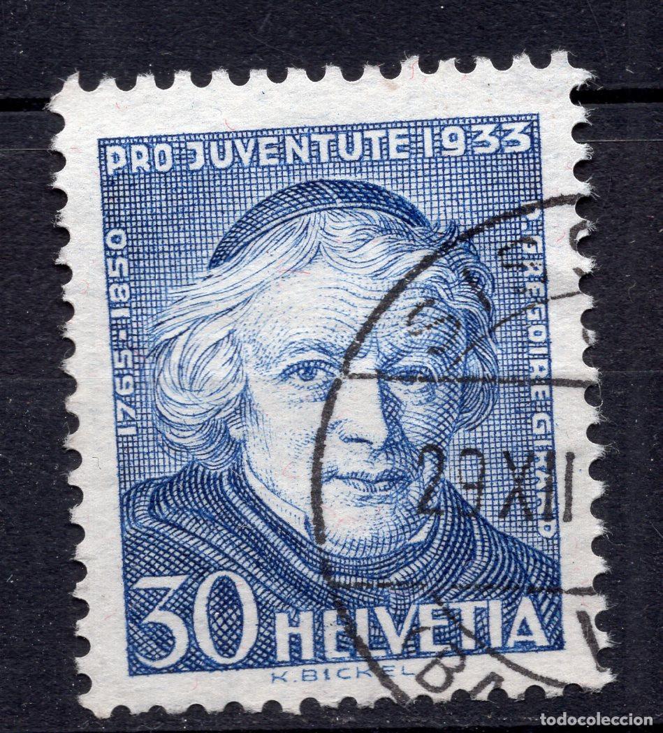 Sellos: SUIZA 1933 STAMP MICHEL CH 269