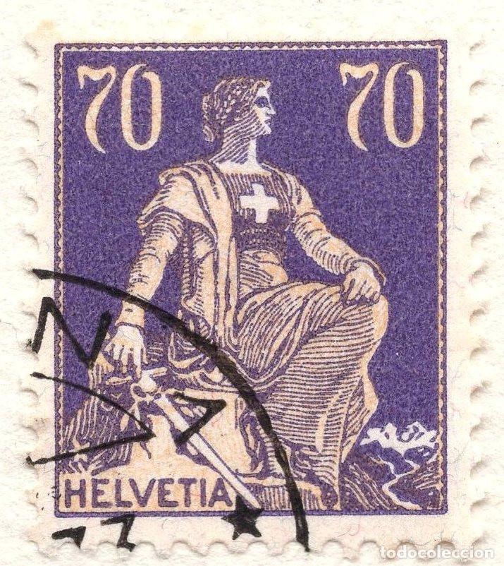 Sellos: SUIZA 1934 STAMP MICHEL CH 171z