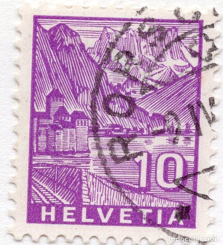 Sellos: SUIZA 1934 STAMP MICHEL CH 272