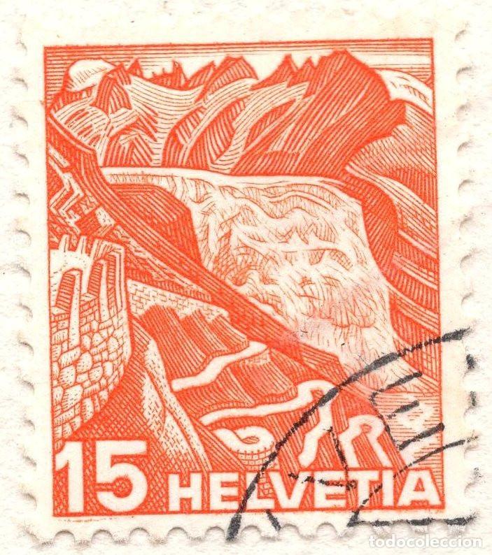 Sellos: SUIZA 1934 STAMP MICHEL CH 273