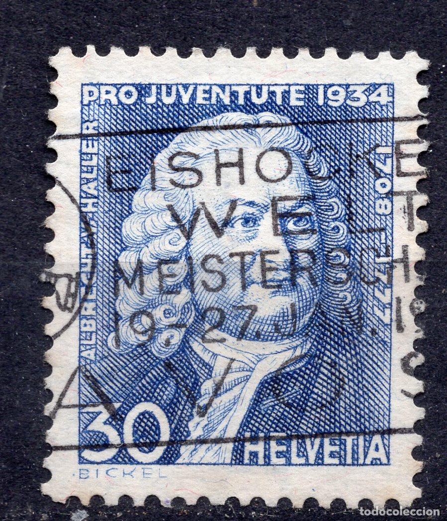 Sellos: SUIZA 1934 STAMP MICHEL CH 284