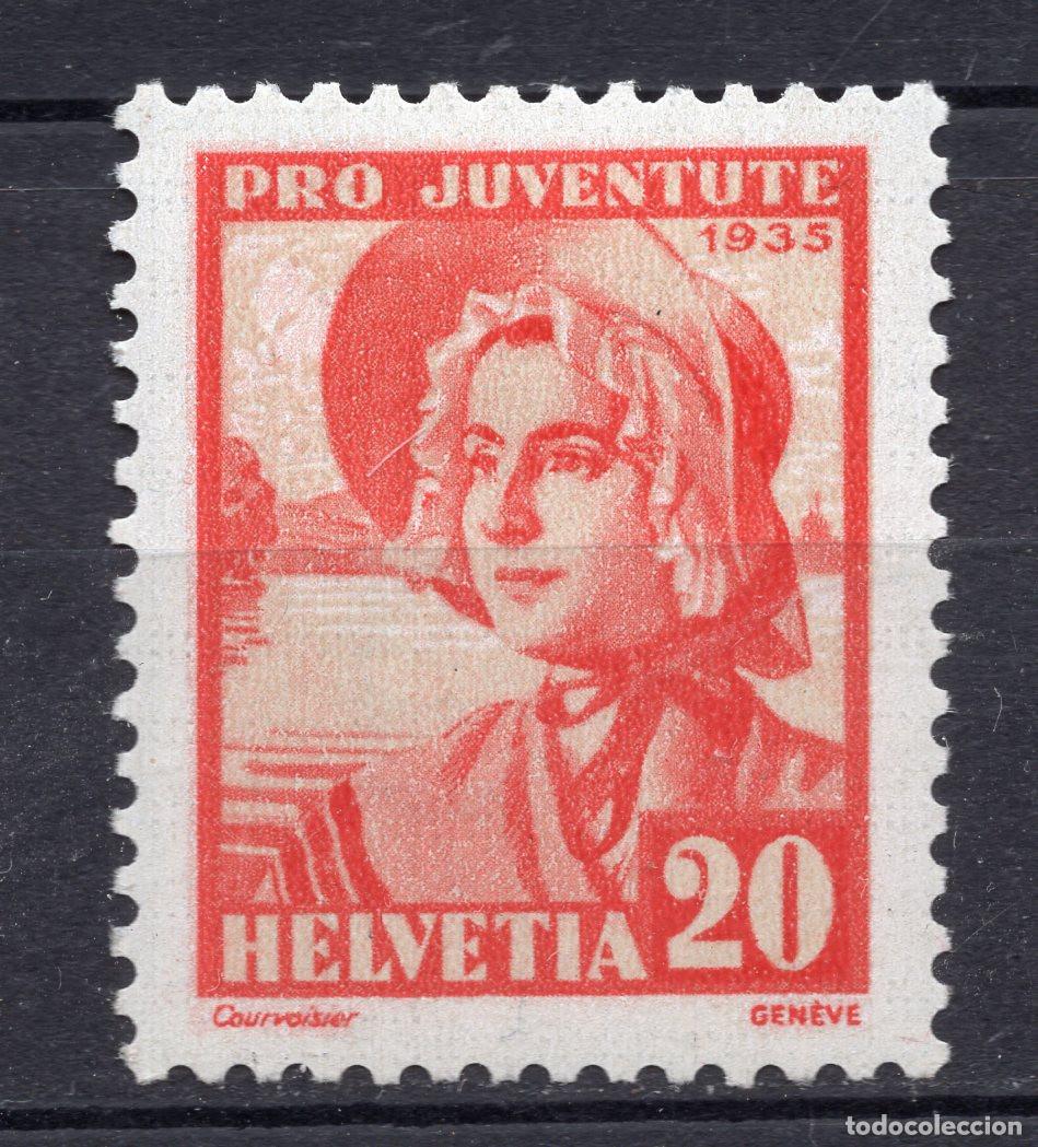 Sellos: SUIZA 1935 STAMP MICHEL CH 289