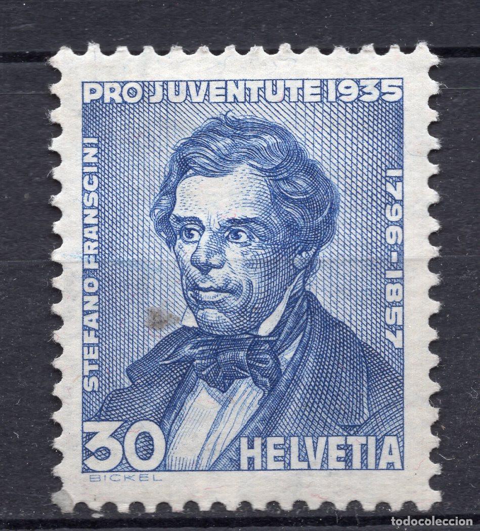 Sellos: SUIZA 1935 STAMP MICHEL CH 290
