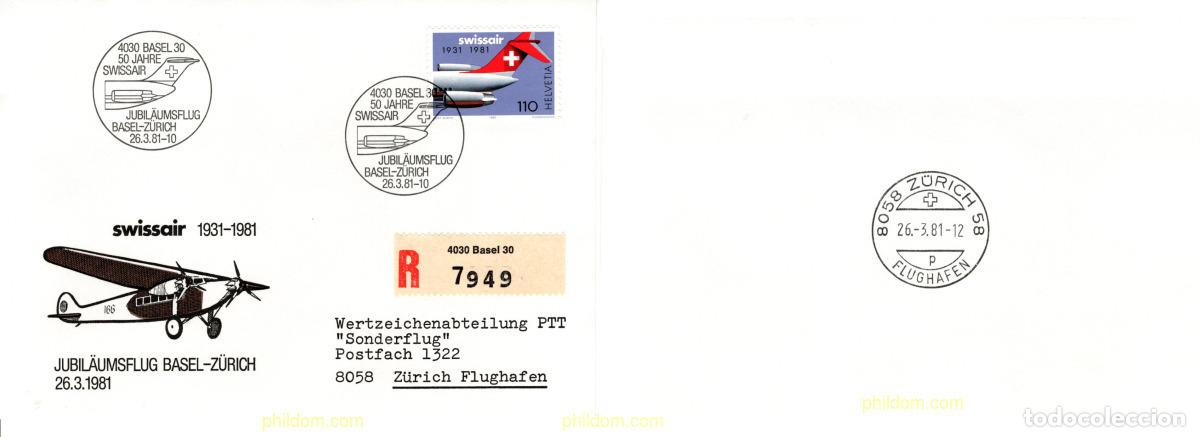Sellos: 760717 MNH SUIZA 1981 ANIVERSARIOS