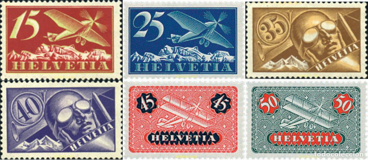 Sellos: 790624 HINGED SUIZA 1923 CORREO AEREO