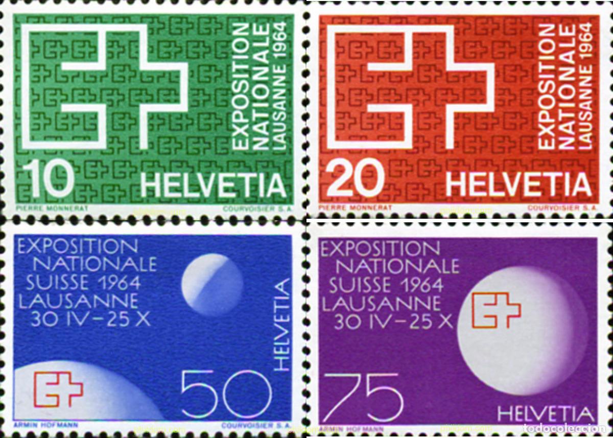 Sellos: 790631 HINGED SUIZA 1963 PROPAGANDA PARA LA EXPOSICION NACIONAL DE LAUSANNE