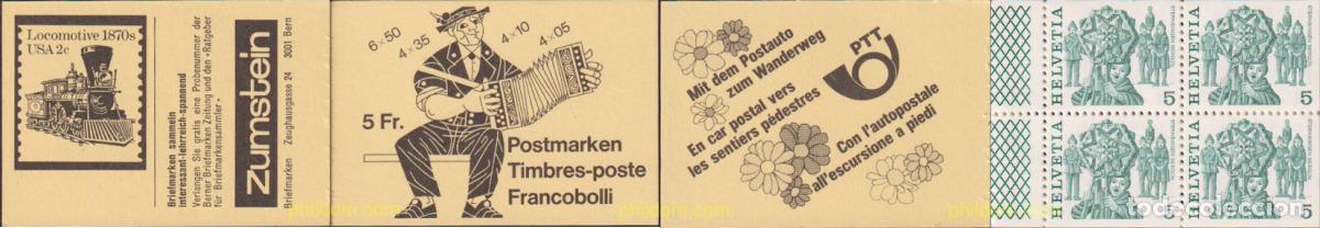 Sellos: 616146 MNH SUIZA 1977 COSTUMBRES POPULARES